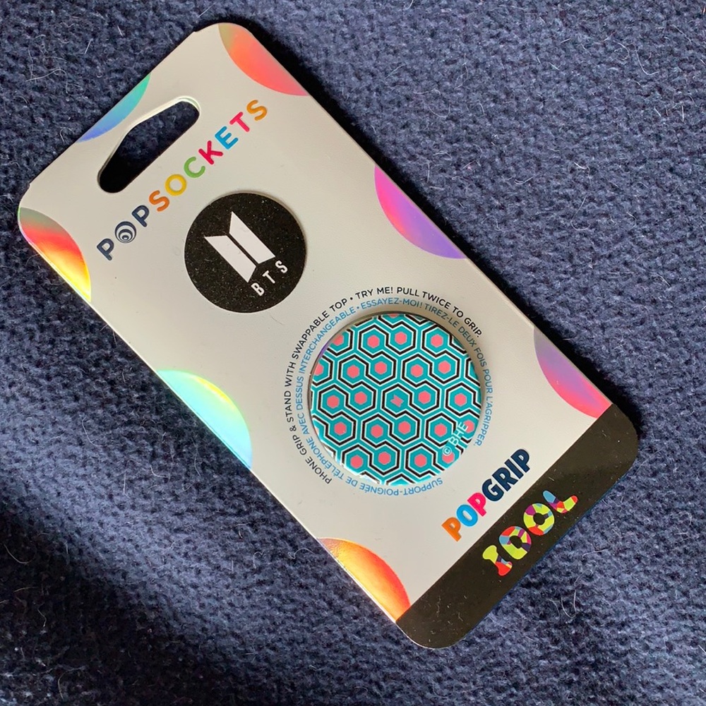 POPSOCKET Teal and Pink Pop Grip